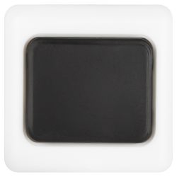 Кнопка дверного звонка ЭРА D2 проводного, черная