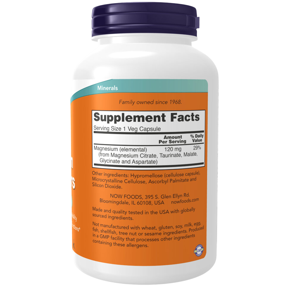 Now Foods Magnesium Transporters 180 veg capsules, Магний