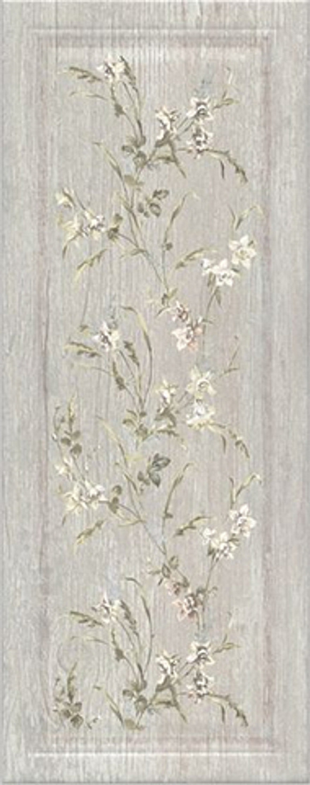 Декор Кантри Шик серый панель декорированный 7189