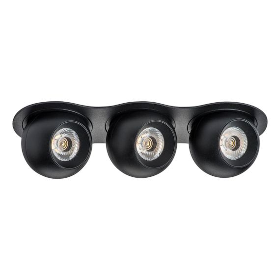 Комплект из светильника и рамки Lightstar Intero Ball (217637+217074+217074+217074) i637747474