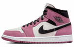 Кроссовки Jordan Air Jordan 1 Mid Se "Berry" (Женская размерная сетка)