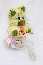 Игрушка из цветов "Котёнок"