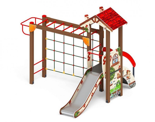 Детский игровой комплекс В гостях у сказки ДИК 1.05.01-04.С H=900