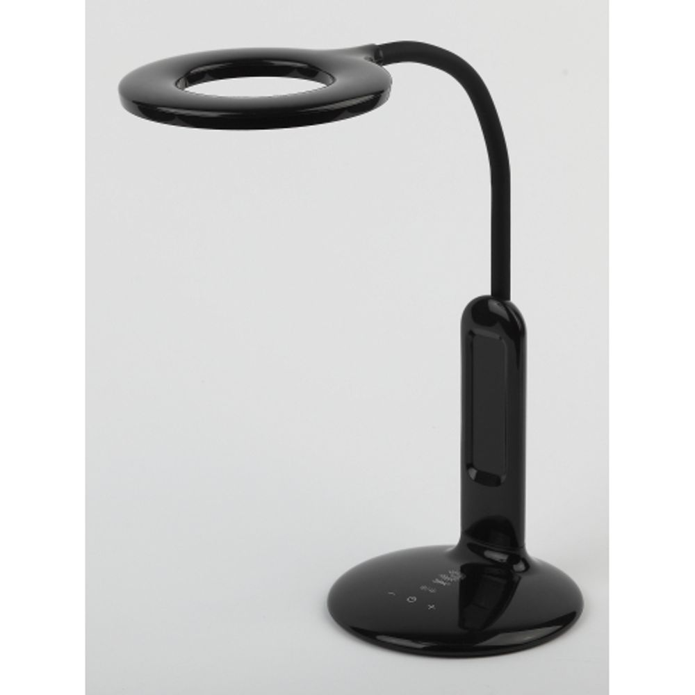 Настольный светильник ЭРА NLED-476-10W-BK светодиодный черный | Светодиодные настольные лампы