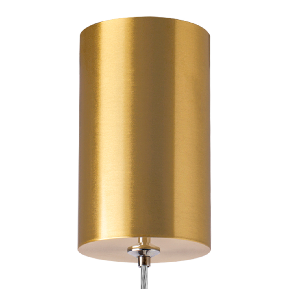 748443 Люстра TUBO LED 24W 2150LM 80G ЗОЛОТО 4000K