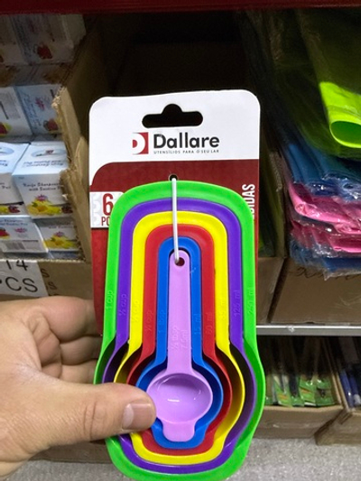 Набор мерных ложек 6шт Dallare ST-6033