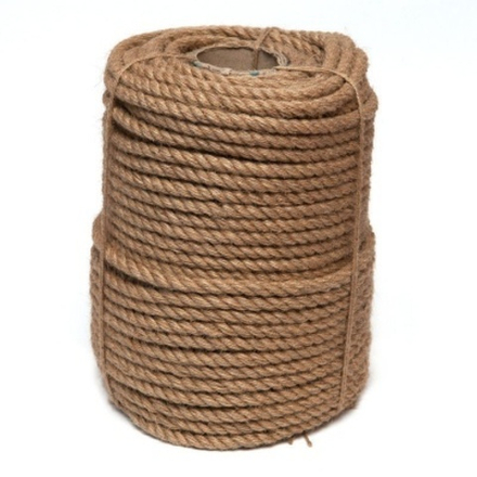 Канат Джутовый пеньковый Ø 10мм. (100м)