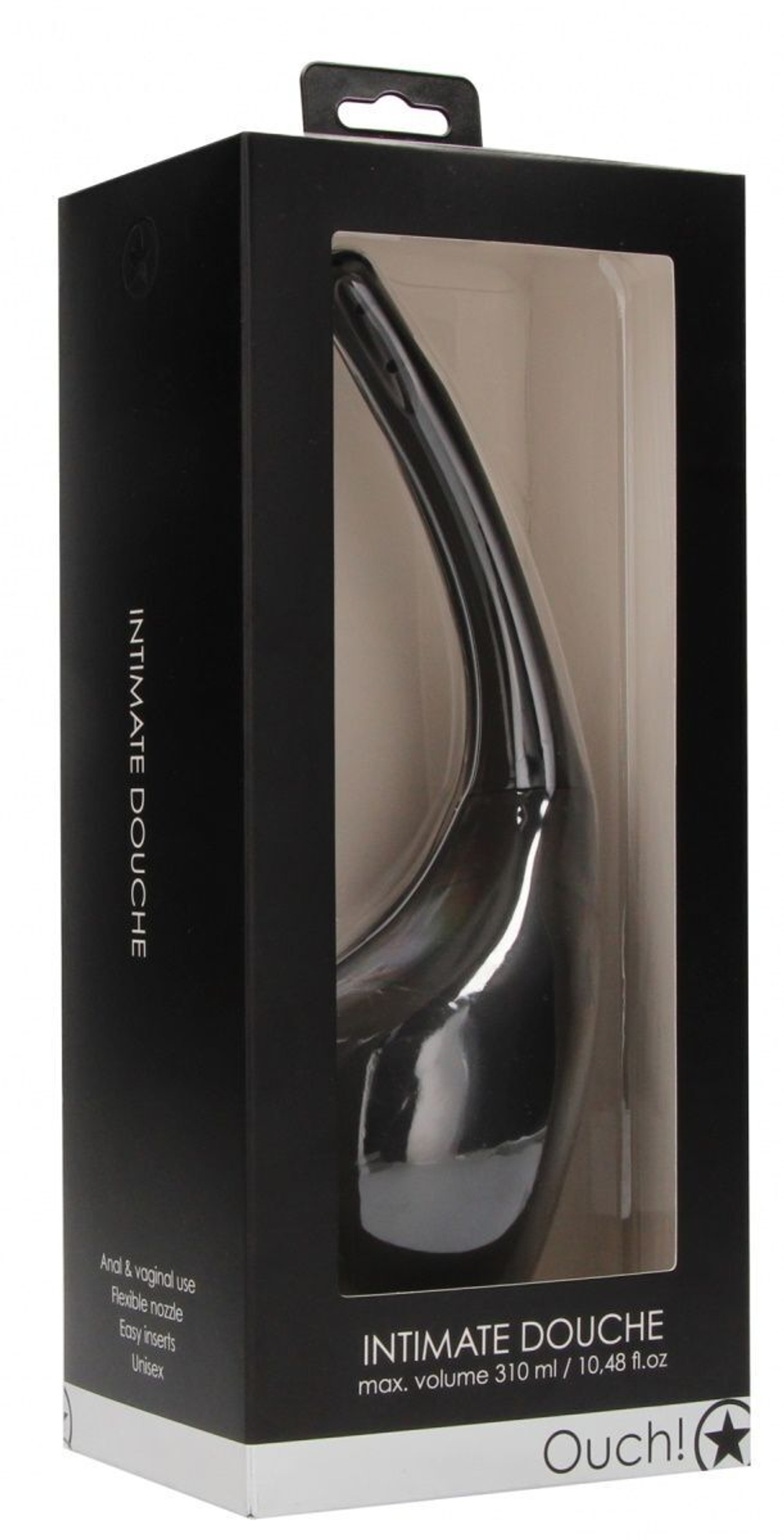 Черный анальный душ Intimate (Цвет: черный)