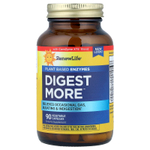 Renew Life, DigestMore™, ферменты, 90 вегетарианских капсул