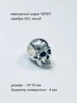 Шарм-Череп/серебристый