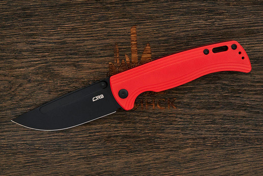 Нож складной CJRB Resource, клинок 105мм, сталь AR-RPM9, рукоять G10 красный