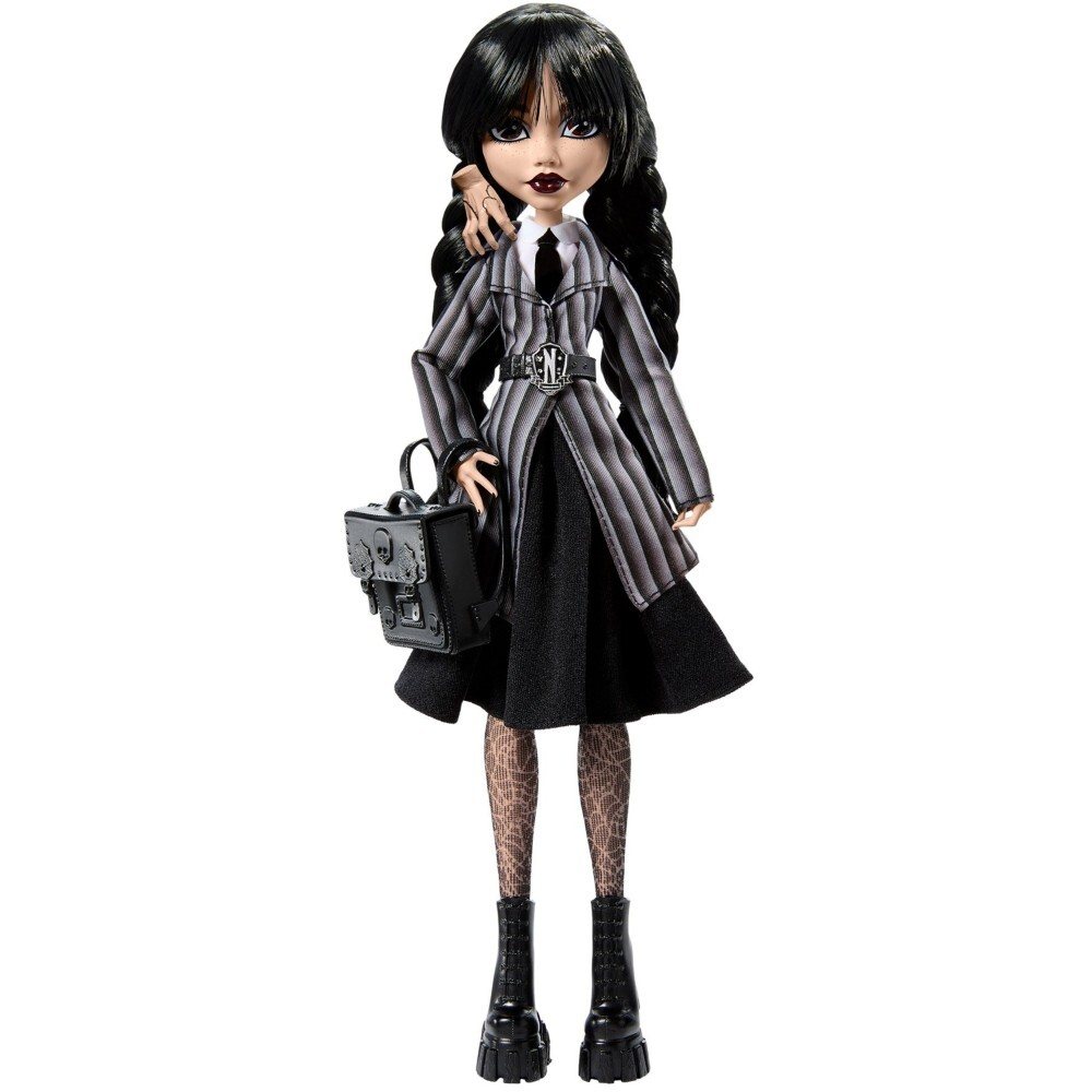 Monster High - Среда Аддамс в школьной форме Коллекционная кукла HXJ04 / артикул   HXJ04  / GTIN 194735230488