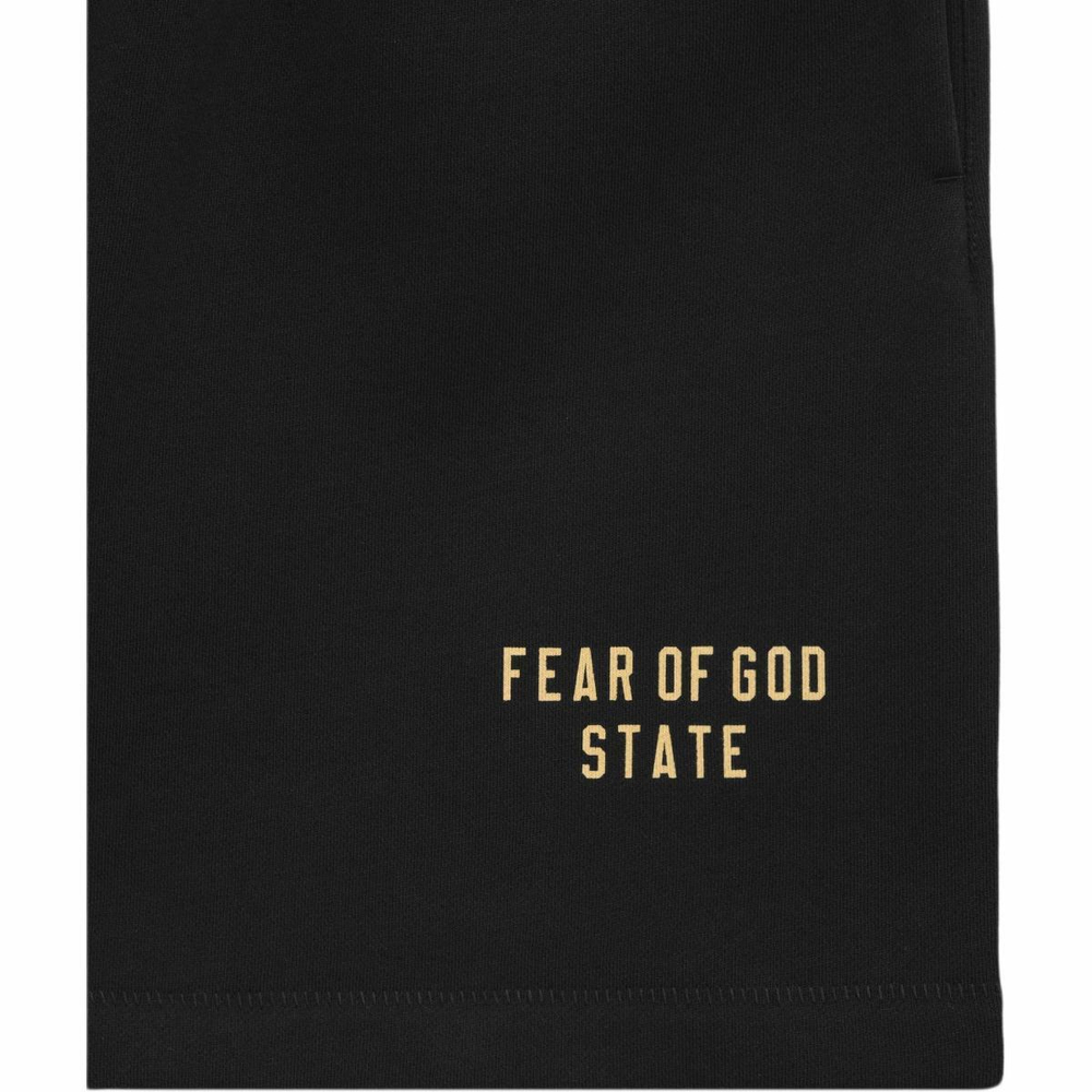 Шорты Fear of God Essentials Fall24 BACK TO SCHOOL Fleece Soccer Short /BLACK, 160BT242000F