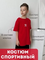Костюм шорты с футболкой летний