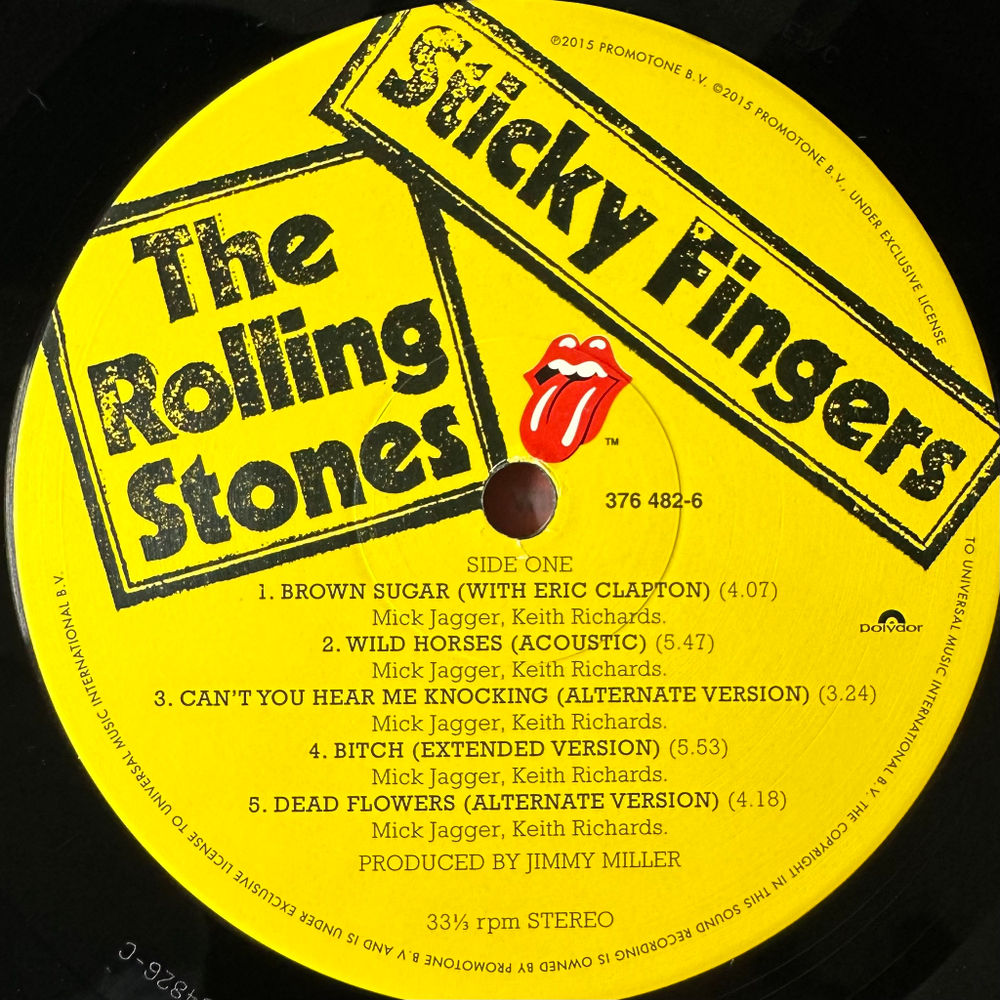 The Rolling Stones ‎– Sticky Fingers 2LP (Англия 2015г.)