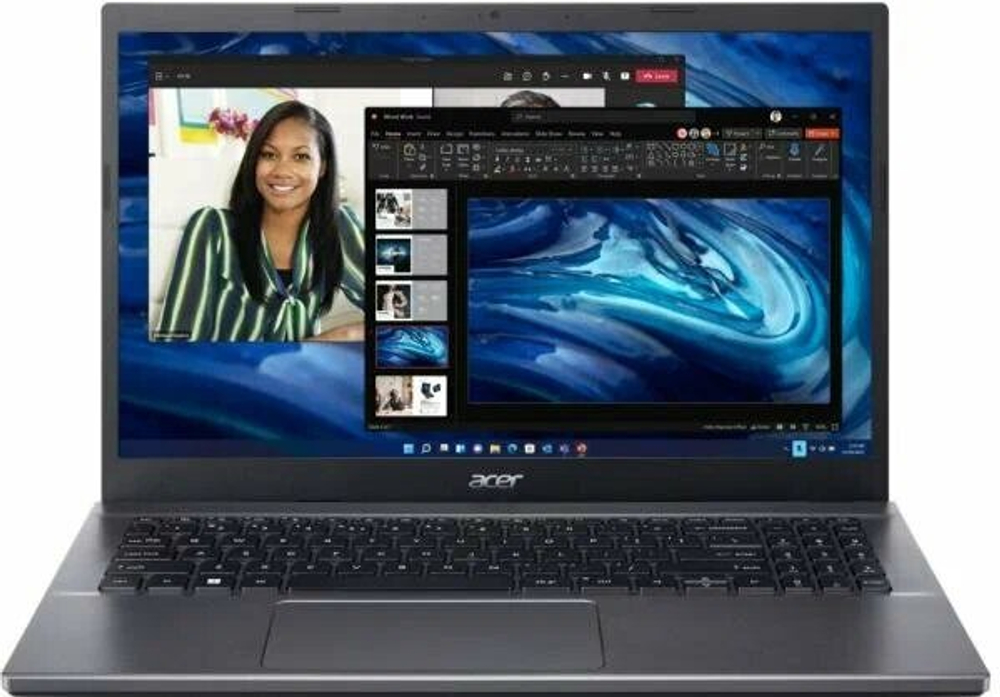 Ноутбук Acer Extensa 15 EX215-55-51GE NX. EH9EP.009, 15.6", IPS, Intel Core i5 1235U 1.3ГГц, 10-ядерный, 8ГБ DDR4, 512ГБ SSD, Intel UHD Graphics, Windows 11 Home, черный