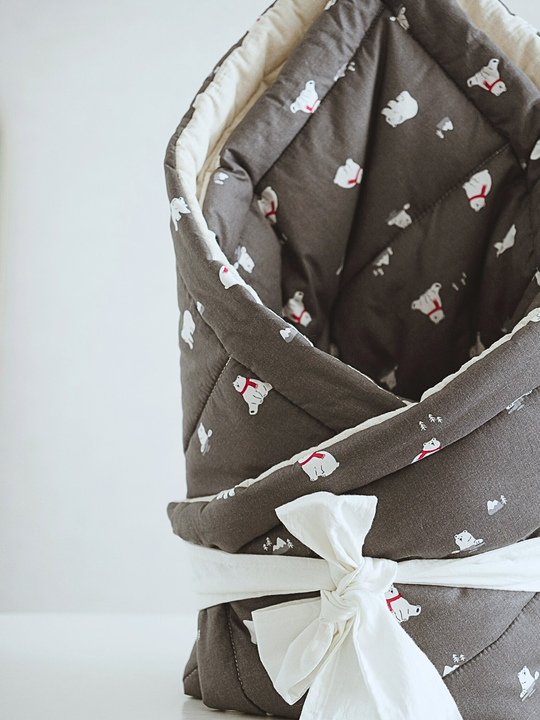 Одеяло стеганое Северный мишка