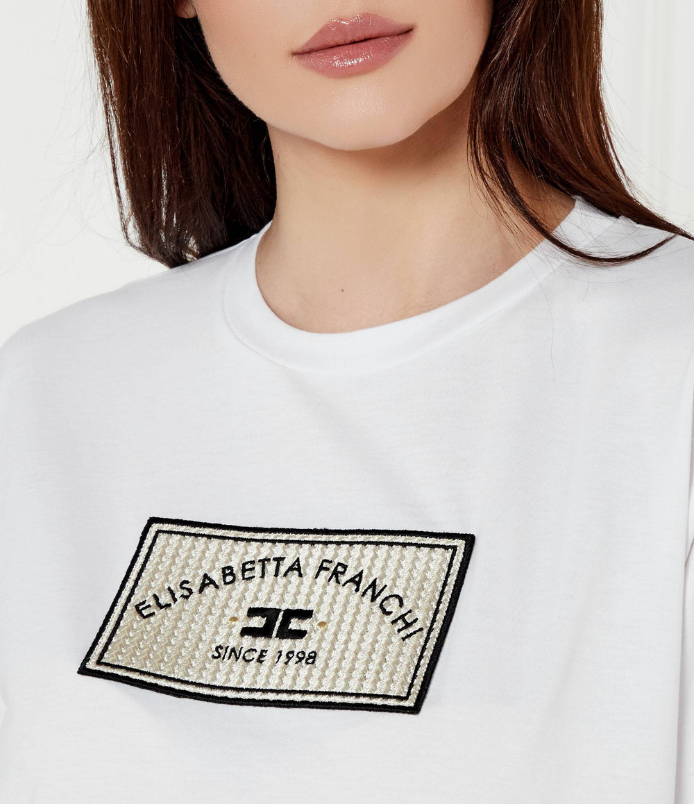 Футболка Elisabetta Franchi - белый(MA03551E2)