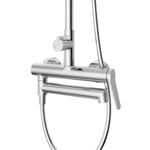 Душевая стойка BelBagno Unique-VSCM-CRM 3 режима, глянцевый хром