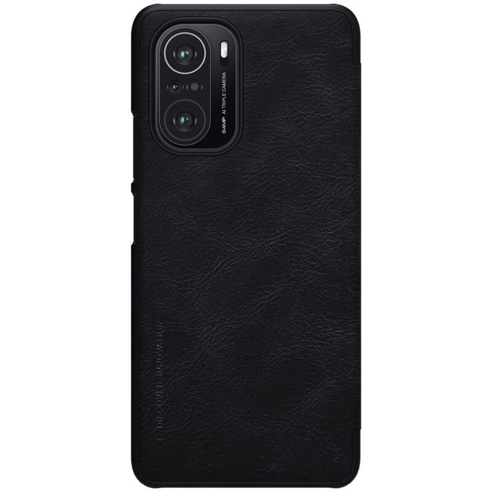 Кожаный чехол-книжка Nillkin Leather Qin для Xiaomi Poco F3  / Redmi K40 (Pro)