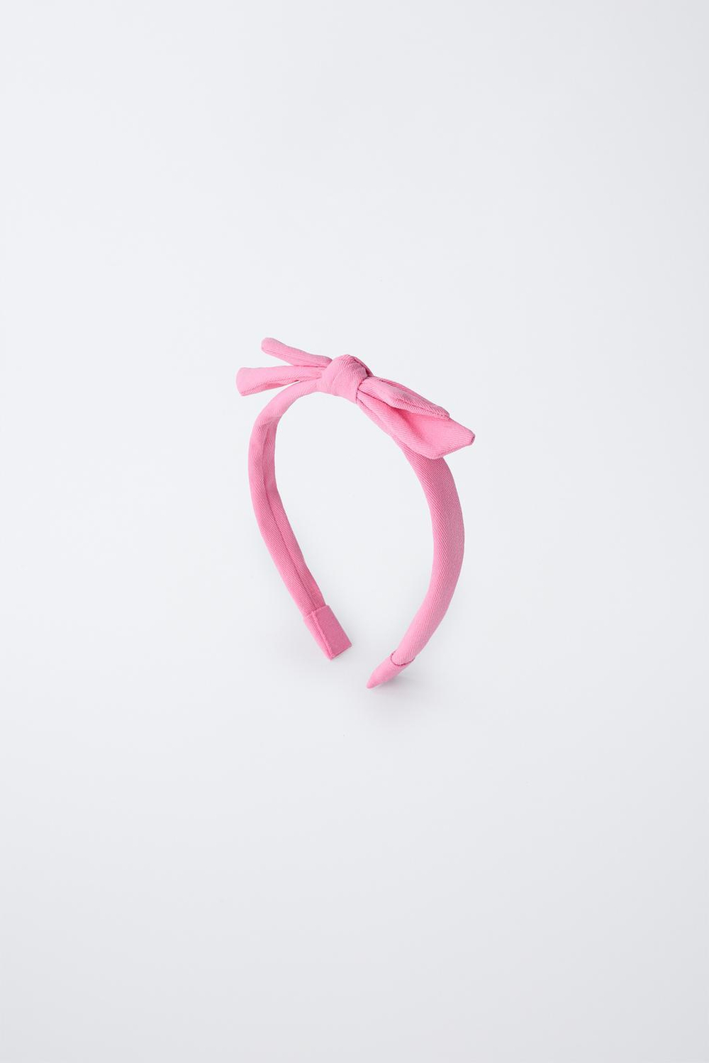 ZARA ТОНКИЙ ОБОДОК С БАНТОМ, РОЗОВЫЙ