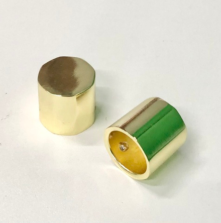 Наконечники Прима Кнопка для кованого карниза d20 мм, цвет золото