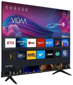 Телевизор Hisense LED 43"; 43A6BG черный, USB, WiFi, Smart TV (RUS)