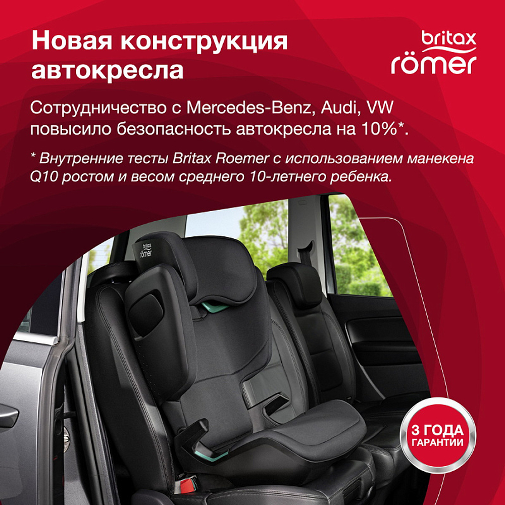 Автокресло Britax Roemer Kidfix M i-SIZE Burgundy Red