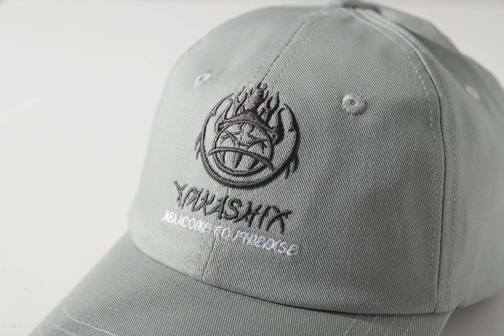 Кепка YMKASHIX HELLCOME Серая