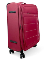 Средний чемодан Mironpan 50129, Бордовый, M