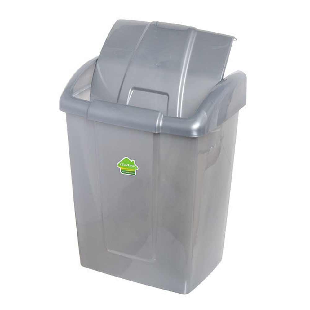 Контейнер для мусора «Форте» 13л микс С341