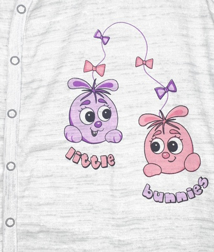 Комбинезон Little bunnies (серый)