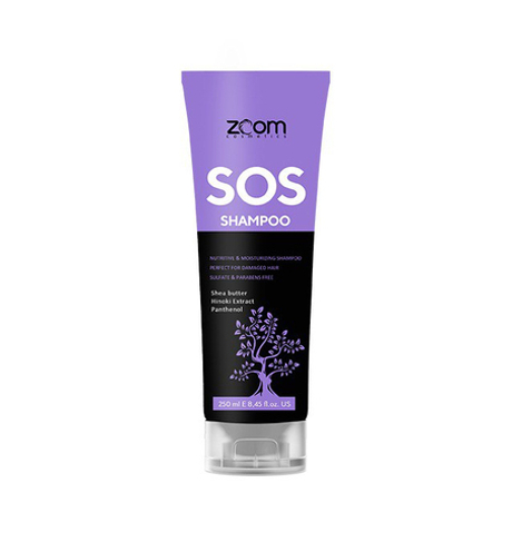 ZOOM Дом. Уход SOS Shampoo Шампунь бессульфатный