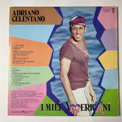 Винтажная виниловая пластинка LP Adriano Celentano Адриано Челентано I Miei Americani (Tre Puntini) (Italy 1984) Susanna