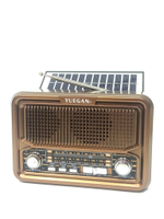 Радиоприемник с MP3 плеером +Solar panel +BT Yuegan YG7060BTS