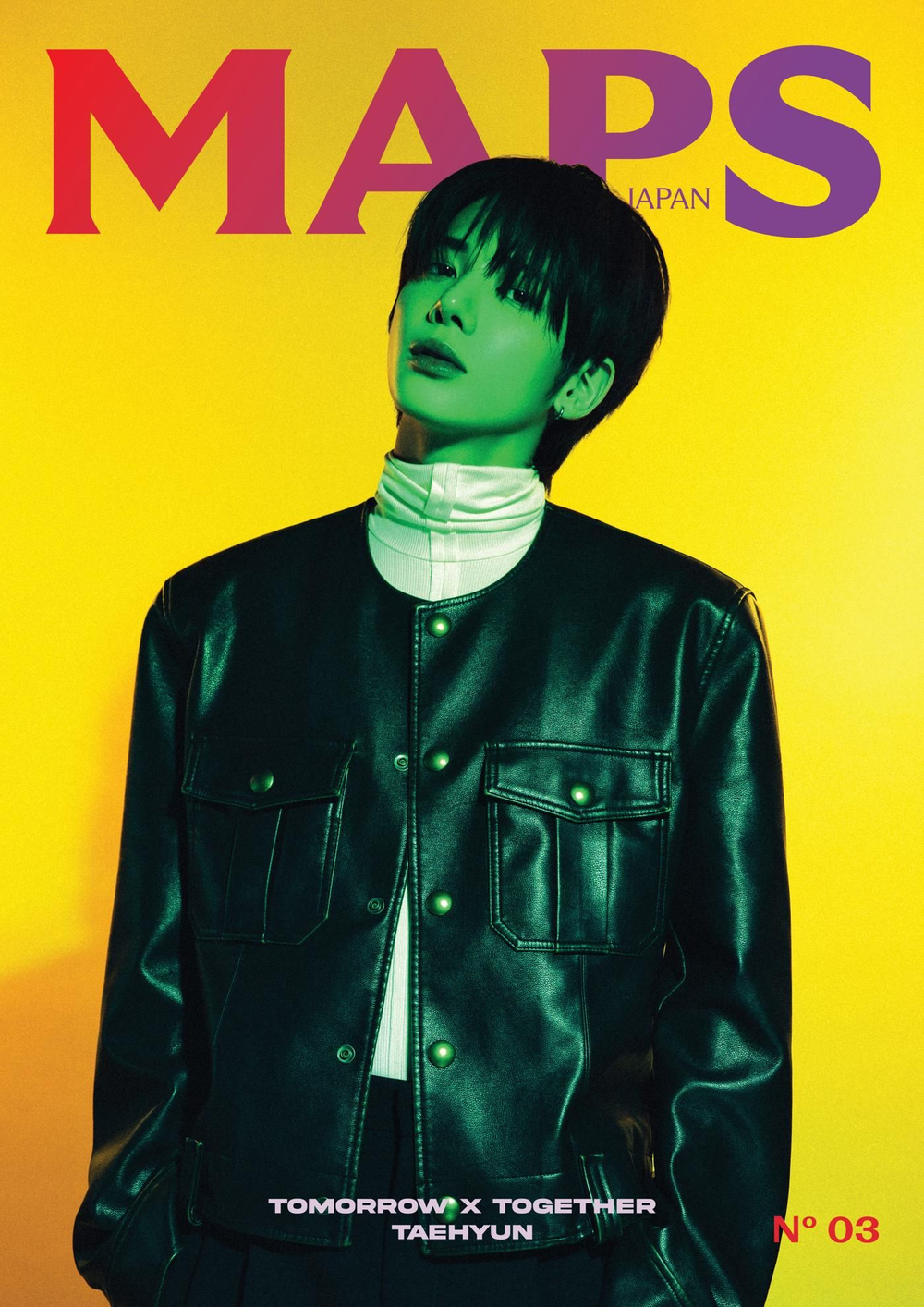 публикация MAPS JAPAN - Winter Issue VOL.03 TXT TAEHYUN B Type