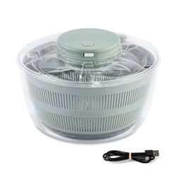 Электросушилка для салата Press&Dry, 3,5 л, шалфей