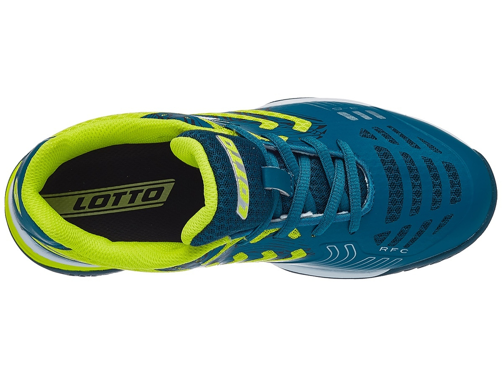 детские Кроссовки теннисные Lotto Stratosphere V Jr L - green dnd/white