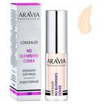 Стойкий водоотталкивающий консилер #01 для коррекции несовершенств Aravia Professional Concealer No Blemish Cover 5мл