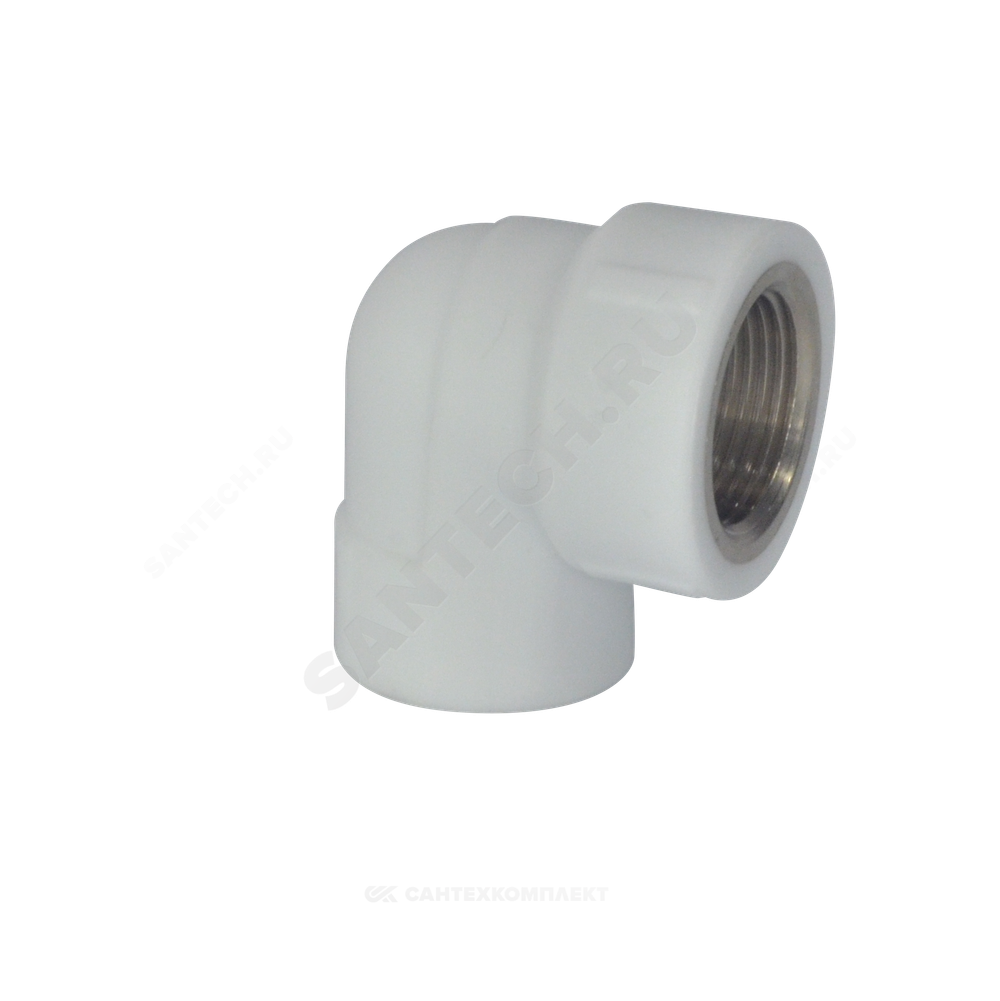Угольник PP-R комбинированный белый Дн 32х1" ВР PRO VALFEX 10125032-PRO