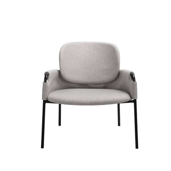 Лаунж-кресло Lok, светло-серое