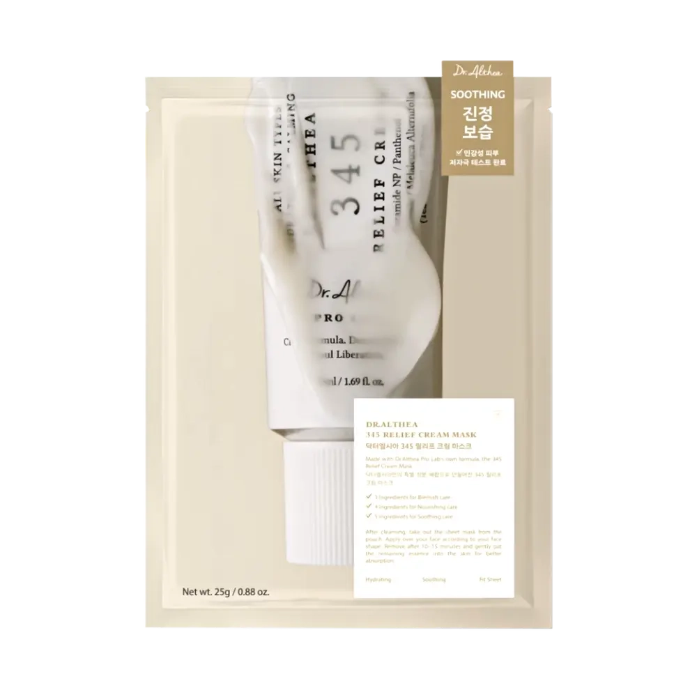 Dr.Althea 345HA Relief Cream Mask 25 g Тканевая маска