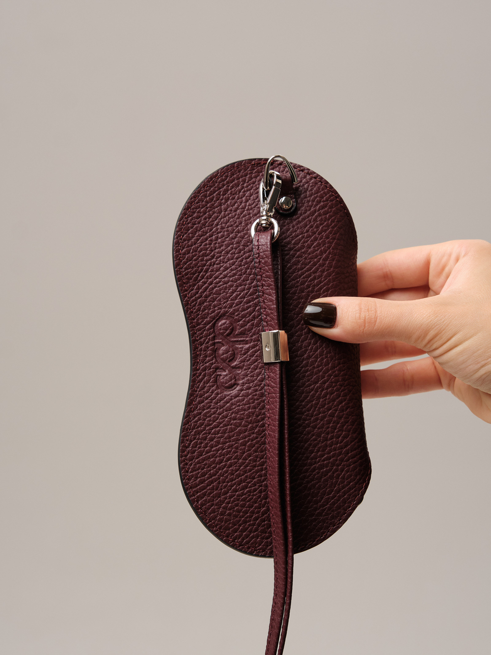 Футляр для очков / очечник DBR 15-82 бордовый