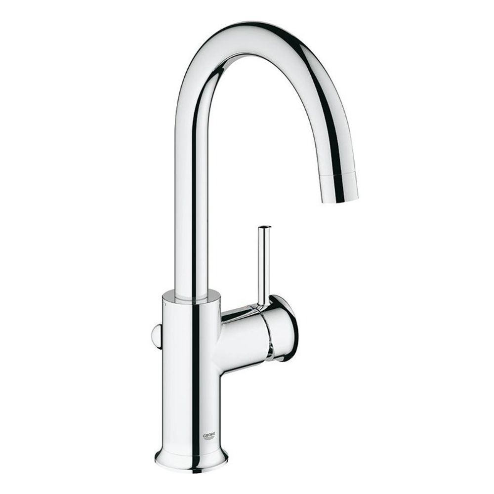 Смеситель высокий для мойки/кухни GROHE Bau Classic, боковой, хром, L-Size 23095000