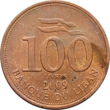 100 ливров 2009 Ливан