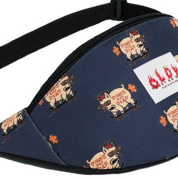 Поясная сумка OLDY. Свин. Синий