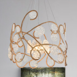 Люстра Cloyd MAZE C8 / Ø60 см - латунь (арт.10845)