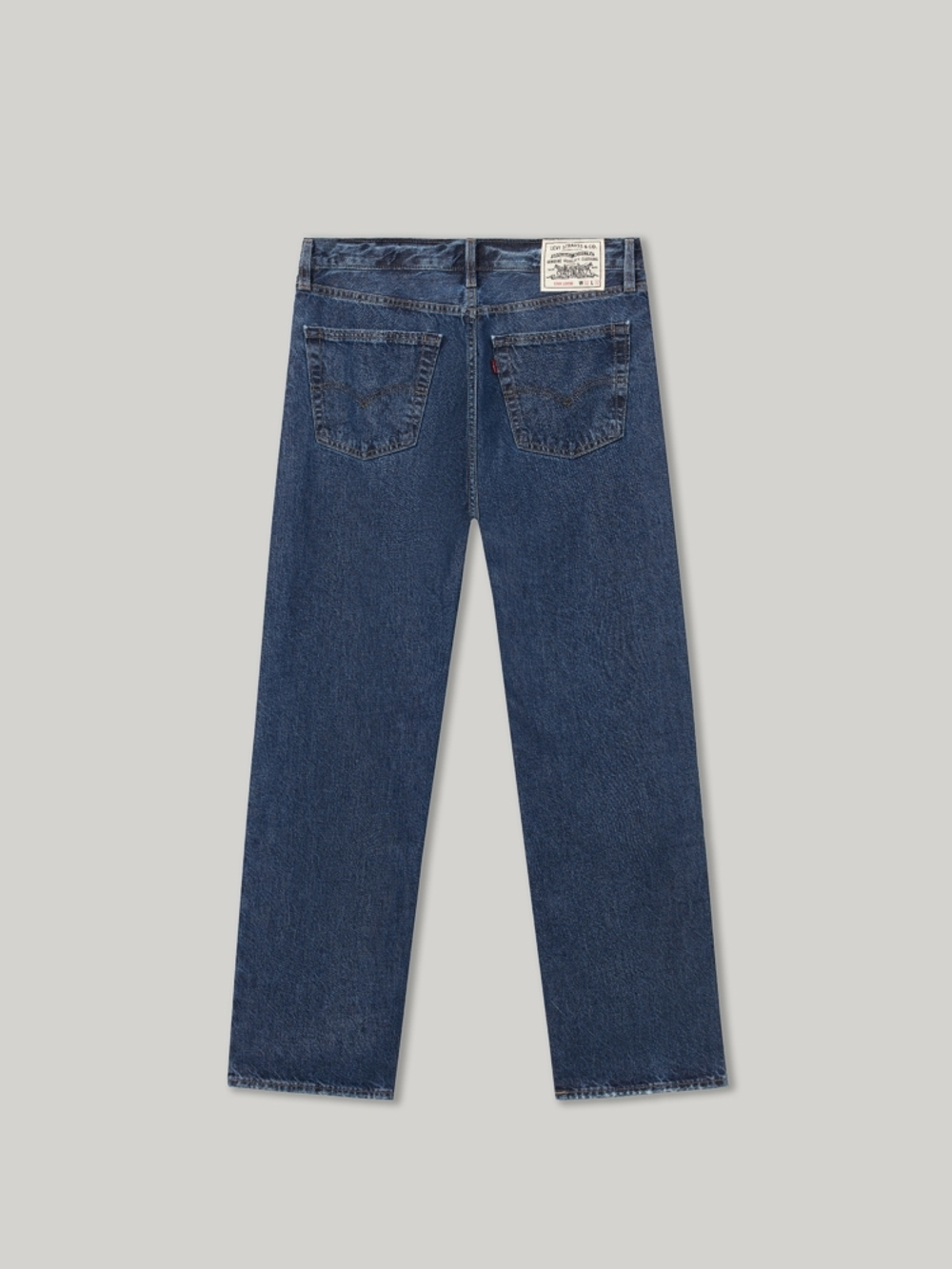 Мужские свободные прямые джинсы Levi's WellThread 555 Relaxed Straight 000RZ-0000