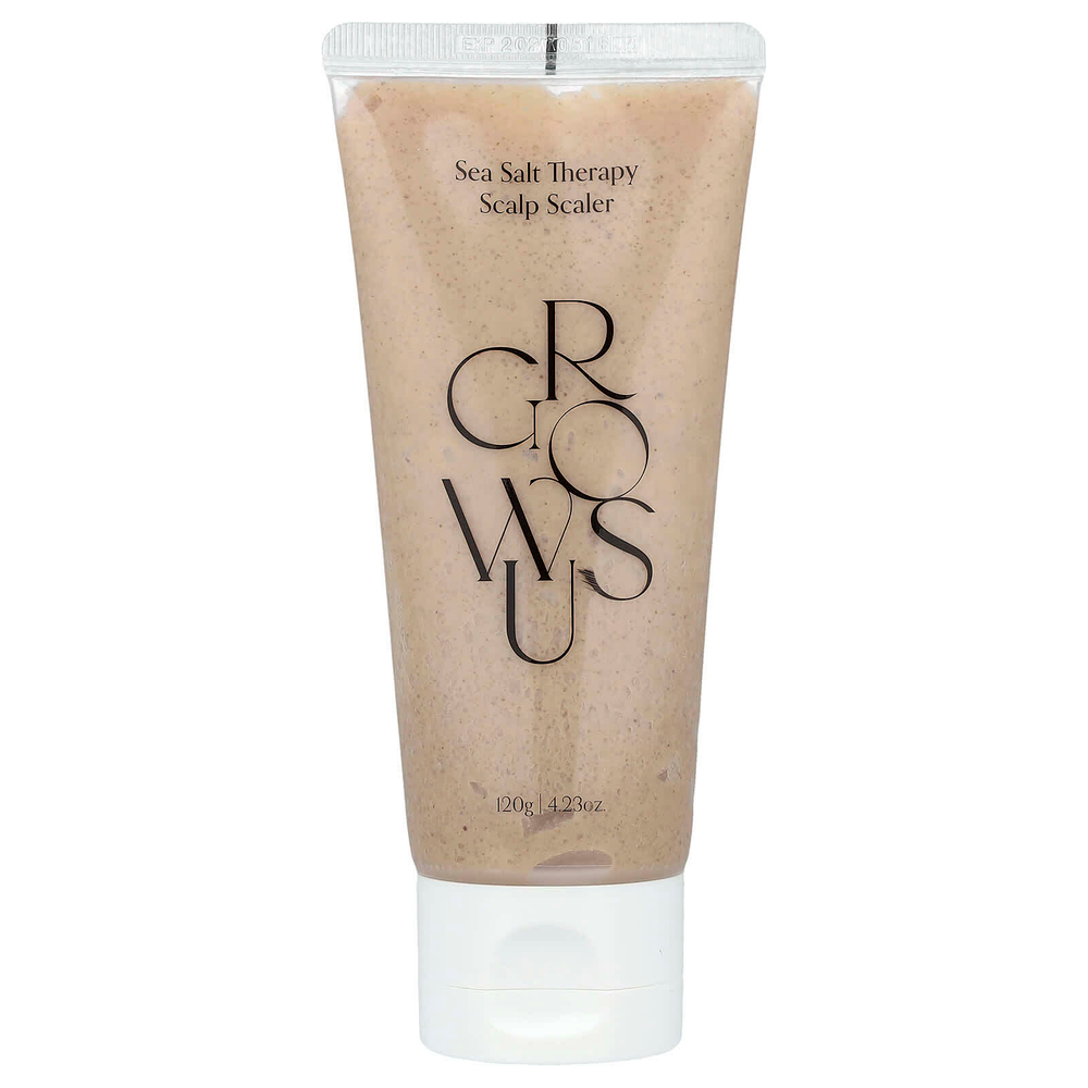 GROWUS, Средство для удаления волос для кожи головы с морской солью, 120 г (4,23 унции)