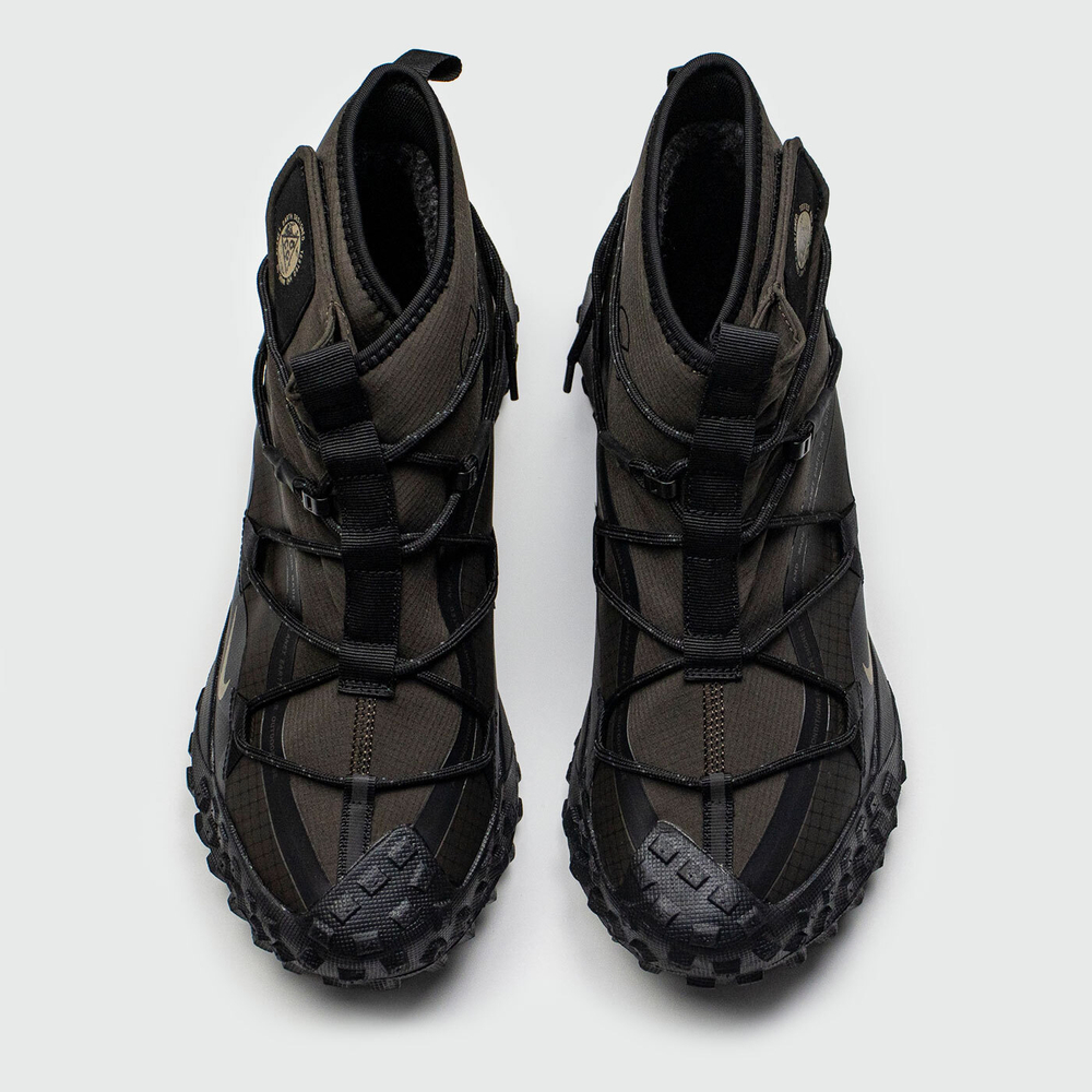 Кроссовки Nike ACG Mountain Fly Mid Brown Black with Fur